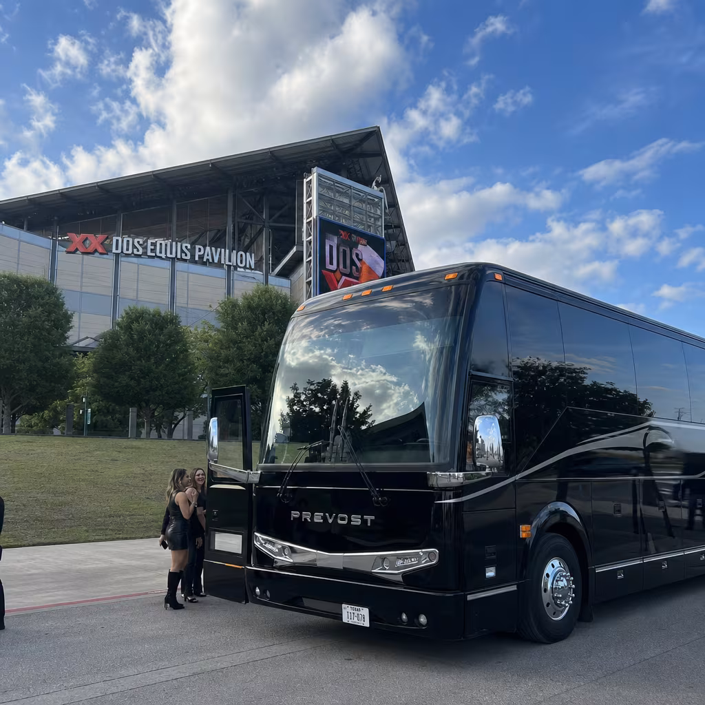 Rent a Bus to Dos Equis Pavilion