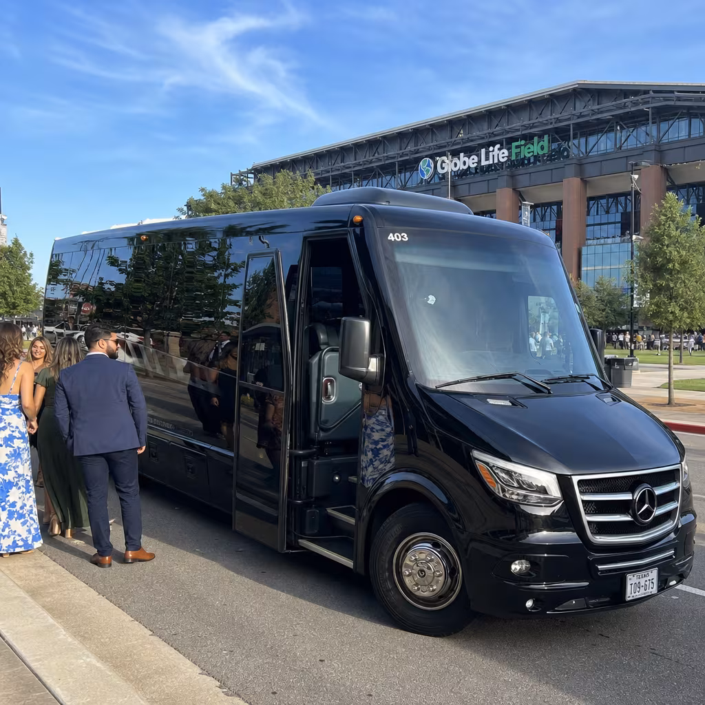Rent a Bus to Globe Life Field