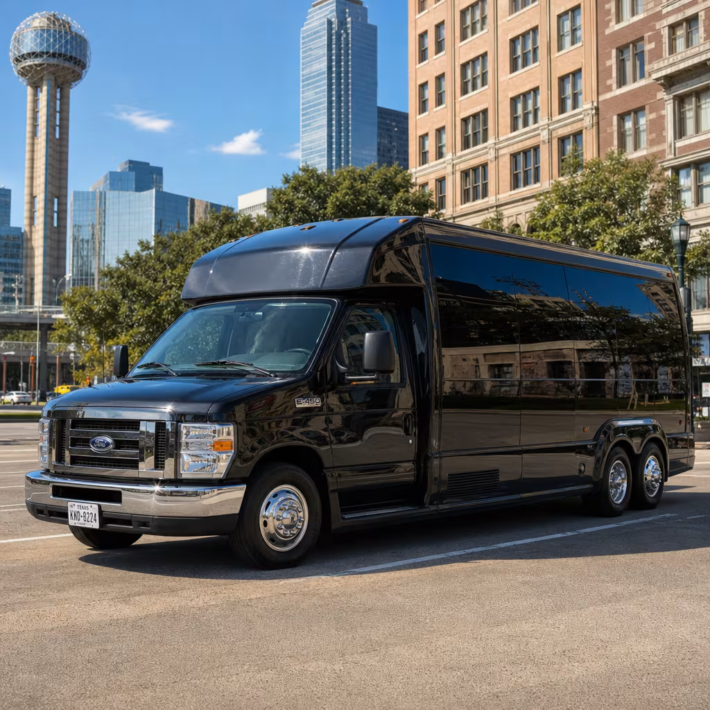 18 Passenger Party Bus Exterior