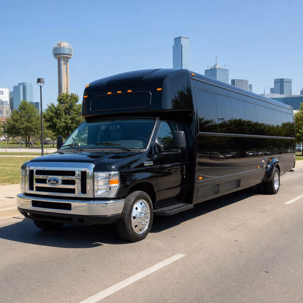 20 Passenger Party Bus Exterior