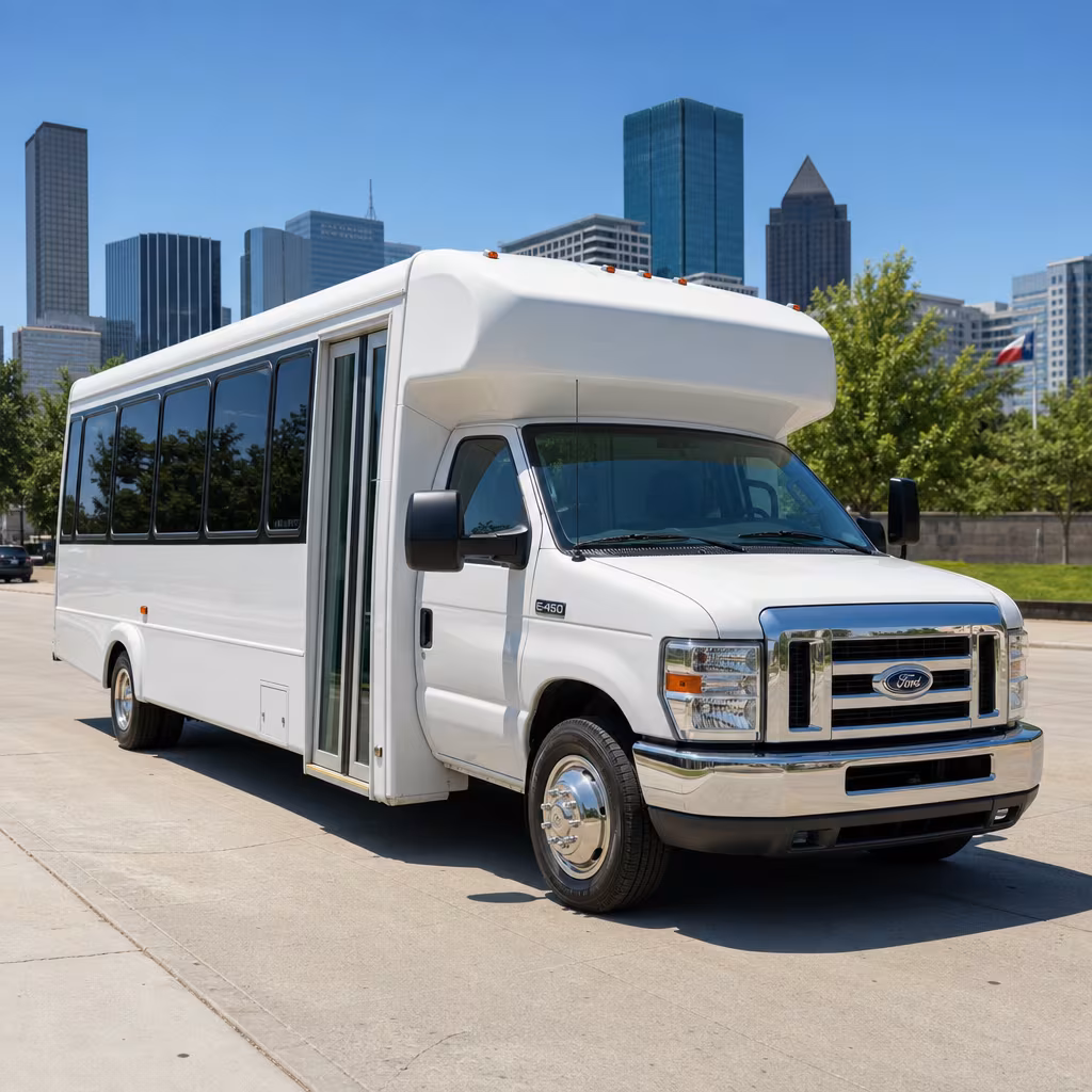 15-35 Passenger Minibus Exterior