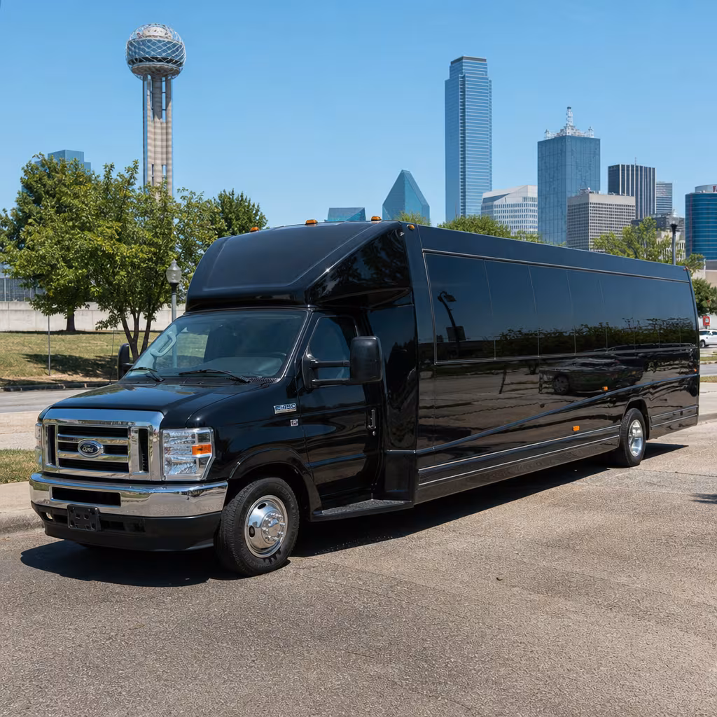 25 Passenger Party Bus Exterior