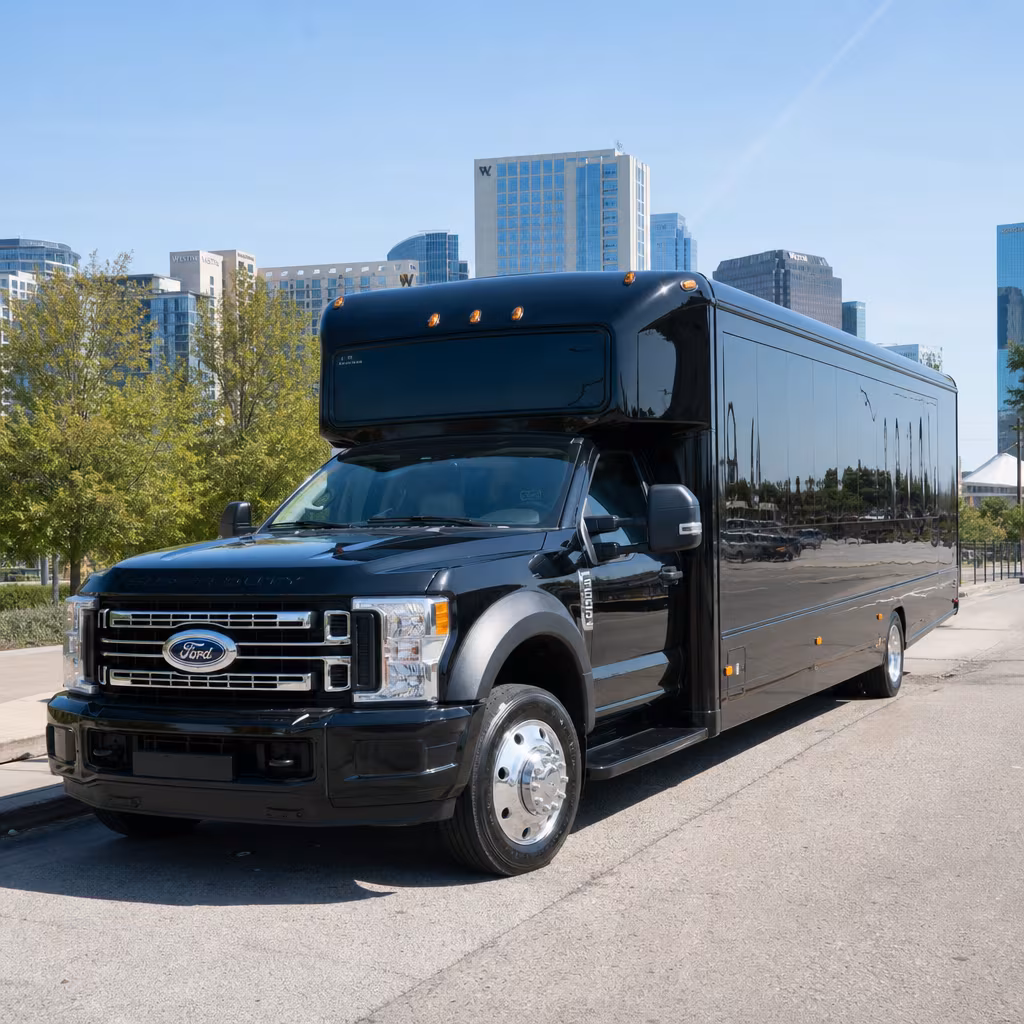 30 Passenger Party Bus Exterior