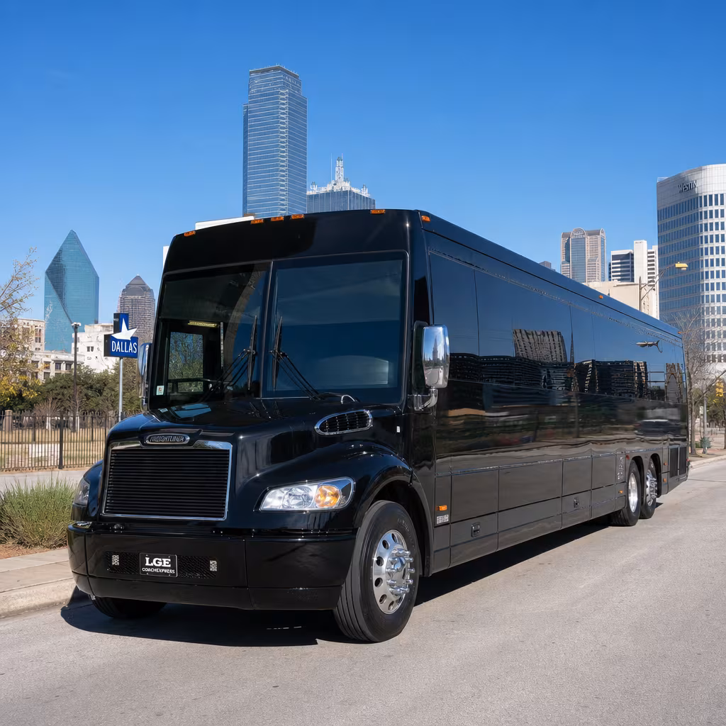 50 Passenger Party Bus Exterior