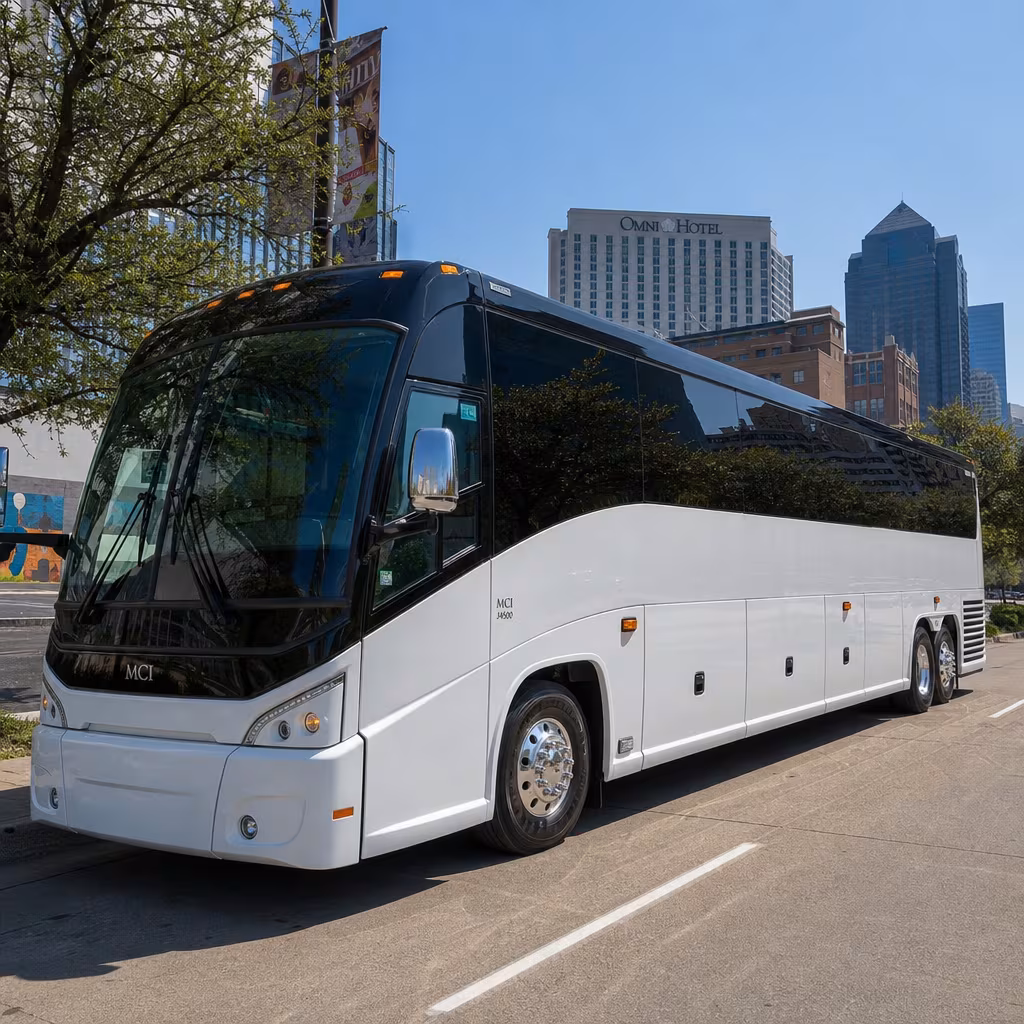 40-56 Passenger Charter Bus Exterior