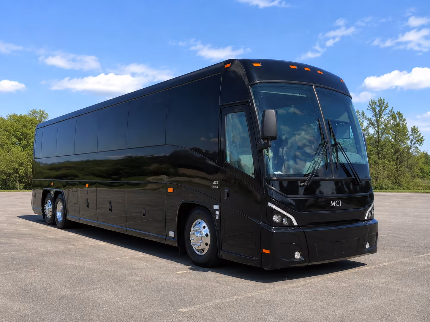 Dallas Airport Shuttle & Transportation party bus exterior