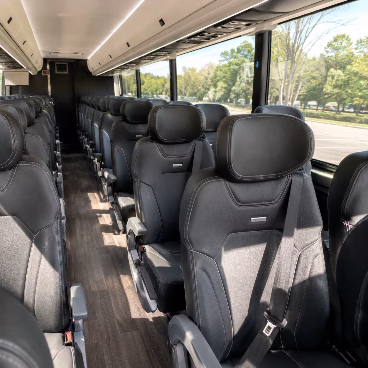 Dallas Airport Shuttle & Transportation onboard seating