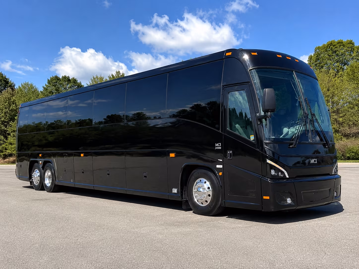 Dallas Corporate Transportation party bus exterior