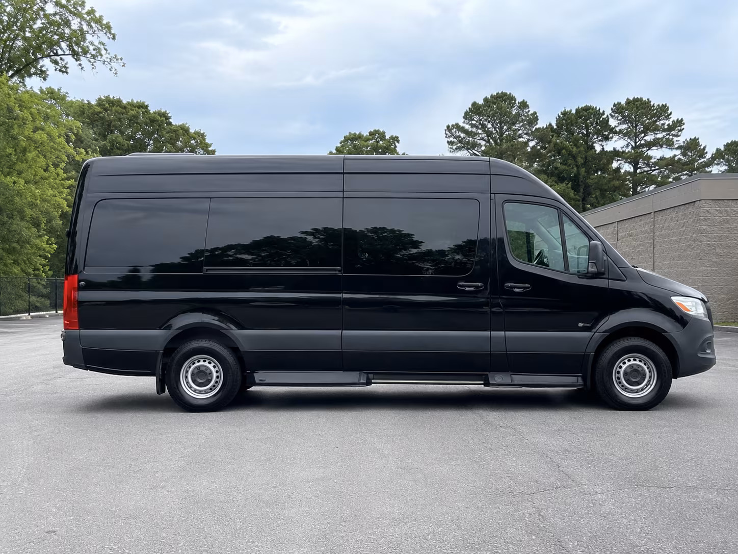 Dallas School Event Transportation party bus exterior
