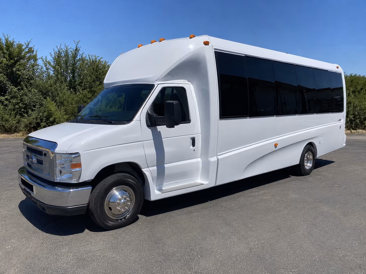 Dallas Sporting Event Transportation party bus exterior