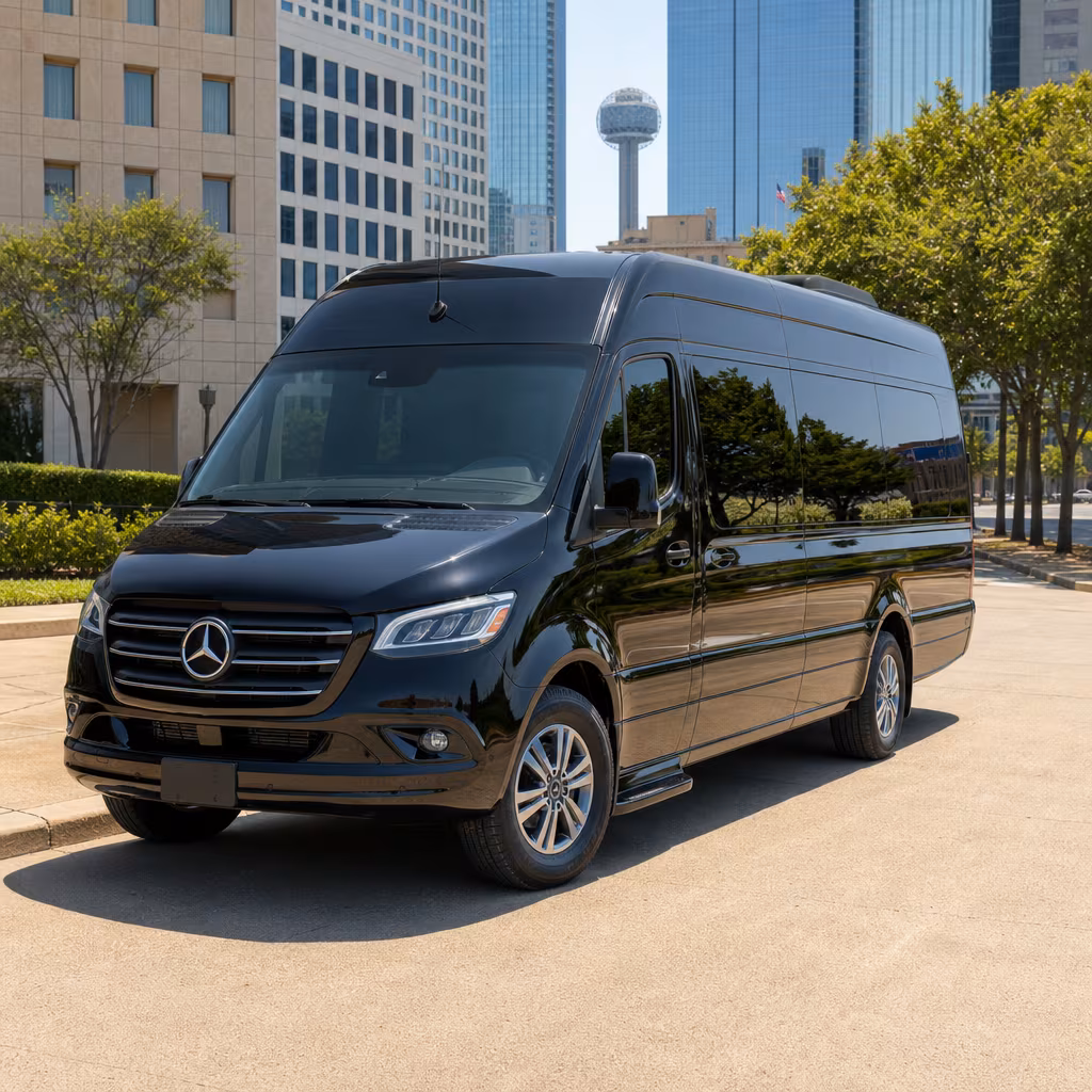 14 Passenger Sprinter Limo Exterior
