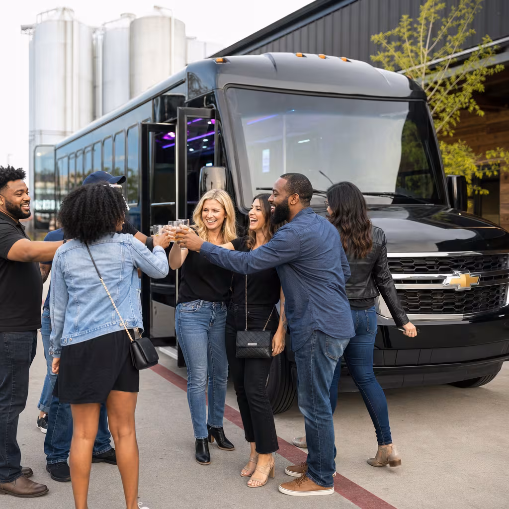 Dallas Winery Tour & Pub Crawl Transportation