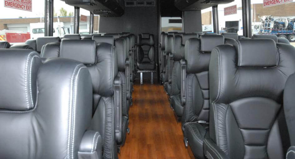 Waco 20 Passenger Minibus Interior