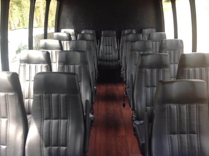 Arlington 30 Passenger Shuttle Bus Interior