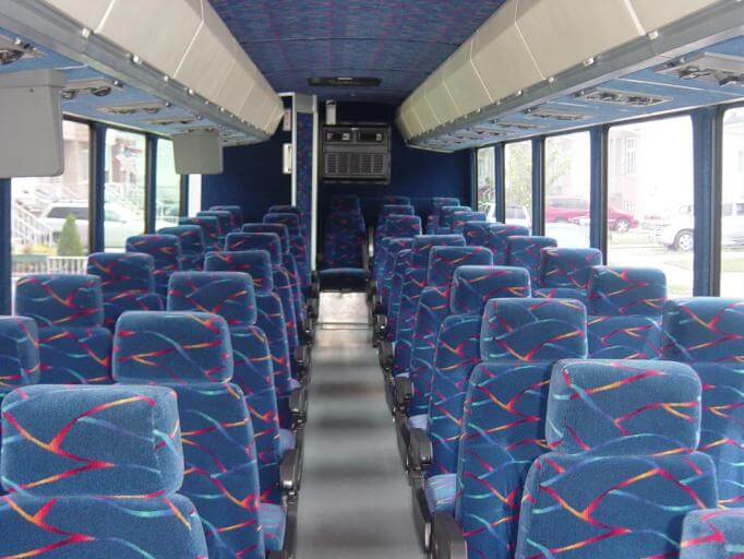 Richardson 35 Passenger Shuttle Bus Interior