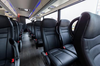 Richardson 45 Passenger Mini Coach Interior
