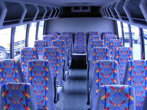 Carrollton 15-35 Passenger Minibuses Interior